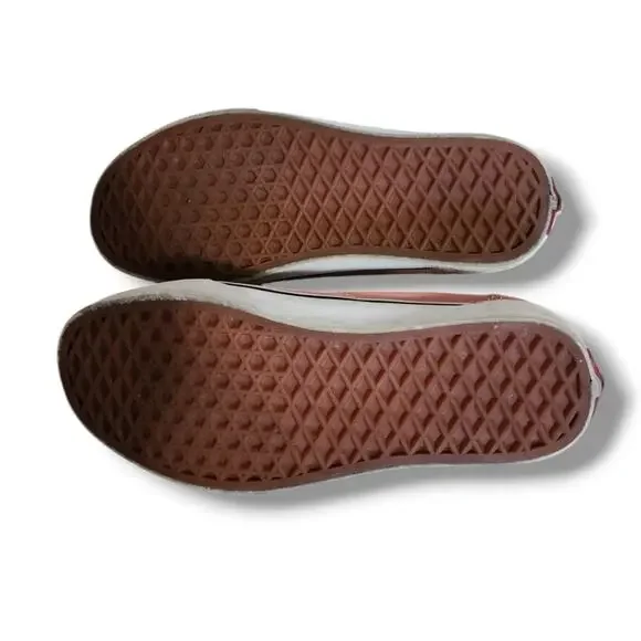 Vans Old Skool Rosette/White Suede Sneakers - Picture 6 of 6